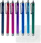 7 Pack Micro-Knit Hybrid Fiber Tip Universal Capacitive Stylus Pens for iPad, iPhone, Android Smart Phone, Tablet