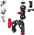 Mechrig Super Clamp with Dual Ballhead Magic Arm, Aluminum Camera Clamp Mount Kit