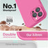 LOVE 3000 iPhone 14 Pro Case, Premium Silicone with Soft Anti-Scratch Microfiber Lining, Shockproof Cover