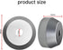 45 RPM Record Adapter Solid Aluminum 7 Inch Vinyl Record Dome 45 Adapter for Turntables Silver