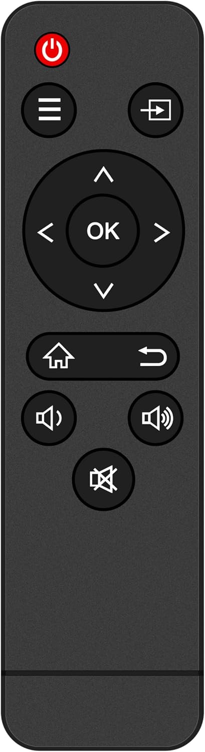 AOERUOW Replacement Remote Control Compatible with CiBest W13 Portable Mini Movie Projector