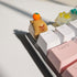 Cartoon Capybara Keycap, Custom 3D Handmade Clay Artisan ESC Keycap, Cute Replacement Key Caps for Cherry MX Mechanical