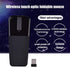 Foldable Wireless Touch Mouse, Arc Touch Mouse with 143 Receiver for PC Laptop Smart TV, Black