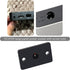 Micro Traders 5 5.5mmx2.1mm Pairs Male Jack & Female Socket Panel Mount Barrel Jack Plug DC Socket Plug for Recorders