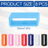 8pcs 0.79 Inch Watch Strap Holder Loop, Silicone Watch Band Keeper Multi Colors Holder Loops Watch Band Loop Watch Fastener Rings for Smartwatch Band Wristband