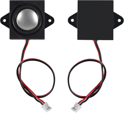 4pcs Speaker 3 Watt 8 Ohm Mini Speaker 8ohm 3w Loundspeaker Micro Speaker for Arduino with JST-PH2.0 Interface for Small Electronic Projects 3.3V 5V (3 Watt 8 Ohm)