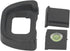 KIMISS Eyepiece Eye Cup for with Hot Shoe Cover and Leveler High Comfort ABS Viewfinder Replacement Professional