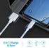 MFi Certified Lightning Cable 3-Pack - 3FT iPhone Charger for iPhone 14, 13, 12, SE, 11, Xs Max, iPad Pro - White