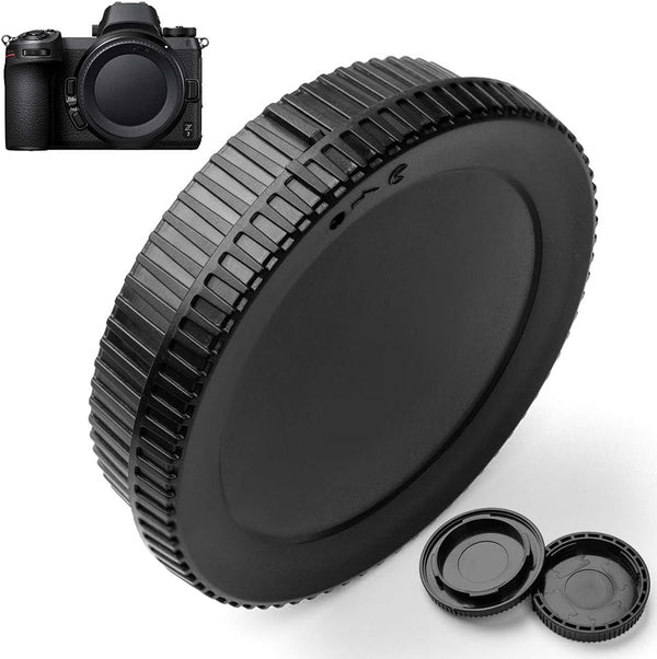 Camera Body Cap and Lens Rear Cap Cover Replacement Set for Samsung NX Mount Cameras and Lens, 2 Sets