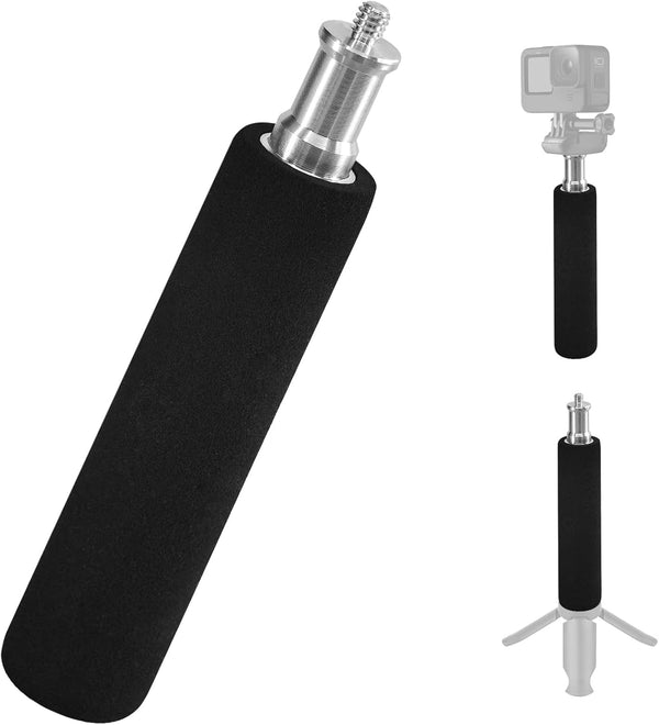 WELLMAKING Universal Camera Handle Grip Support Mount, Stabilizer with 1/4 inches Male Screw for Digital Video Cameras