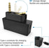Airplane Bluetooth Audio Adapter, Wireless Headphones and 3.5mm Aux Jack, Bluetooth 5.3 Transmitter Receiver for TV,