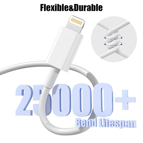 Car Apple Carplay Cable, 3FT Charger Cord, USB A to Lightning Cable for iPhone 14/13/12/11 Pro Max