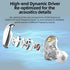 KZ EDA Dynamic Driver Earbuds, Wired Phone Earphones, HiFi Music IEM Headsets with Removable Cord and Microphone