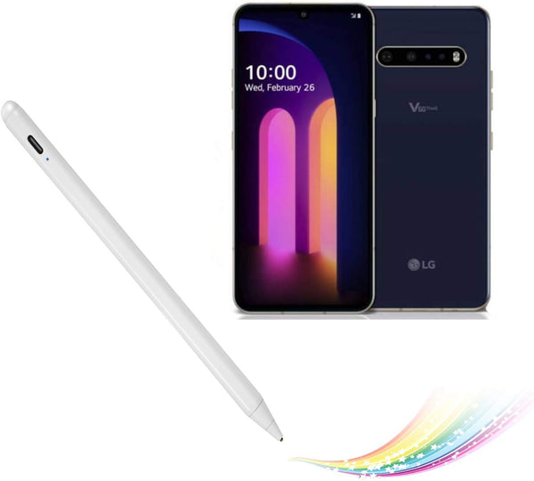 Stylus Pen for Lenovo Tab P12 Pro/P11 Pro, Active Electronic Pen for Sketching and Note-Taking, White
