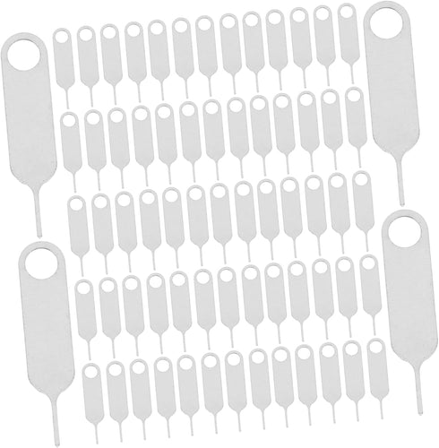 NUOBESTY 500pcs Stainless Steel Sim Card Ejector Pin Tool Compact and Removal