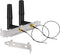 Eightwood M.2 WiFi Card Antenna 2.4GHz 5GHz Small WiFi Antenna + RP-SMA Cable