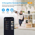 Foscam 5MP WiFi Pet Cameras - 2.4GHz Indoor Baby Monitor with 360° Pan Tilt, Night Vision, AI Human Detection
