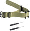 Watch Bands Compatible with Suunto Core, Military Woven Nylon Replacement Wrist Straps with Black Metal Buckle