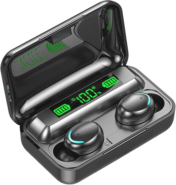 Wireless Earphones, HiFi Stereo Bluetooth 5.3 Earbuds, Touch Control Noise Reduction Headphones, Mini In-Ear IPX7