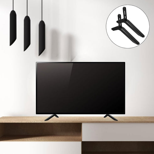 Generic 65 Inches Universal Tv Mount Stand Tabletop Tv Riser Base Bracket to for Home and Office Use