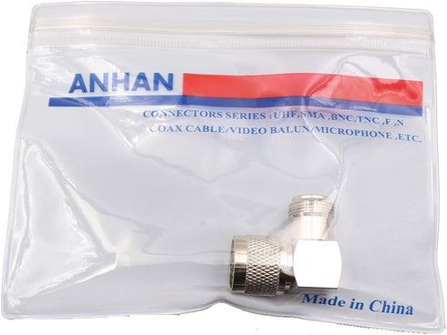 N Type Connectors N Adapters - N Type Coax Connector Walkie Talkie N Adapters RF Coaxial Cable Adapter (N Male to