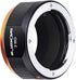 K&F Concept OM-E Lens Mount Adapter, Manual Focus Compatible with Olympus OM SLR Lens and Sony E Camera Body