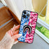 Shark Teeth Case for iPhone 13 Pro Max, Silicone Cute Soft Clear Camo Shark Face Full Body Protection, 6.7-Inch, Blue