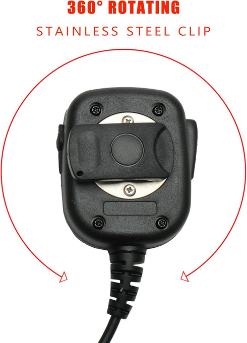 Speaker Mic Remote Shoulder Microphone for Yaesu FT-60 FT-60R VX-1/1R VX-2/2R VX-3/3R VX-5/5R Radio