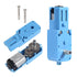 1:90 6v 10pcs Set mini dc Gear tt Motor with Metal Gears for rc Cars, Robots and DIY Toys - dc Geared Motor (Blue)