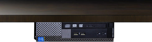HumanCentric SFF Under Desk PC Mount and Wall Mount Bracket for Small Form Factor Desktop Tower, Adjustable Computer