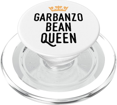 Garbanzo Chickpeas Bean Queen PopSockets PopGrip for MagSafe