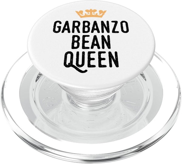 Garbanzo Chickpeas Bean Queen PopSockets PopGrip for MagSafe