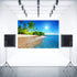 FHZON 5x3ft Tropical Seaside Backdrop for Summer Beach Hawaii Island Photography Background for Boys Girls Adults