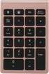 22 Keys Numeric Keypad, Portable Wireless Mini Keyboard Compatible with Bluetooth 5.0 for Laptop/Desktop (Rose Gold)