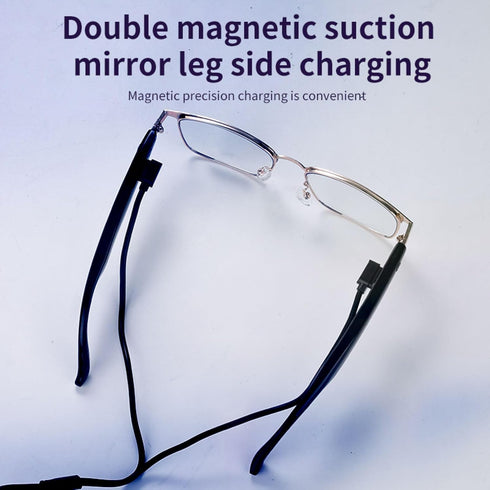 GenXenon AssistantGS06G Bluetooth Audio Smart Glasses, Blue Light Glasses for Women Men,Open Ear Sound Mic & Speakers