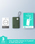 INIU 45W 10000mAh Pack 17 16 15 14, S25 S24 Power Bank, Fast Charging Portable Charger with Built-in USB C Cable, Small