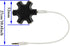 zdyCGTime Headphone Splitter, 3.5mm Stereo Audio Adapter 6-Port Music Sharer with TRS Stereo Plug Cable