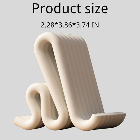 YFLCFCX Personalized Phone Stand for Desk, Custom Novel Surfing Phone Holder for Desk, Smartphones, iPad, Tablet