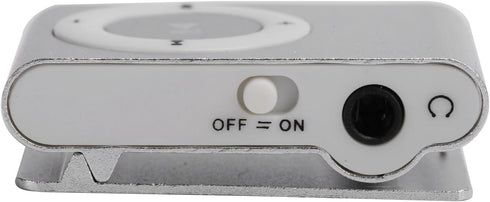 Zerone MP3 MiniMP3 Mini Player, Portable Player Aluminum Alloy Digital Media Player BackClip Player with Earphone