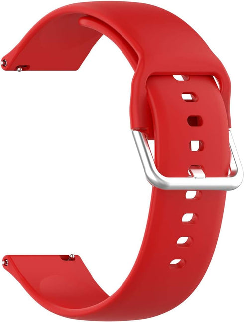 E ECSEM Bands for LIVIKEY 41MM, Replacement Silicone Wristbands with Quick Release Strap for Smartwatch