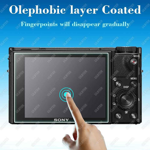 Screen Protector for Sony RX100 VI RX100 V RX100 IV RX100 III RX100 II RX100 I Digital Camera, ULBTER 0.3mm 9H Hardness