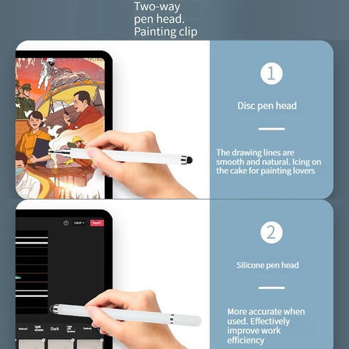 Stylus Pen for Touch Screens (5 Pack), 2 in 1 High Precision & Sensitivity Capacitive Pens for iPad, iPhone, Android