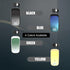 Clip On Bluetooth Earphones, Retractable Headphones, Collar Clip Headsets with LED Battery Display, v5.2