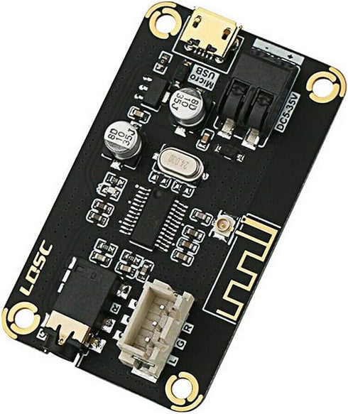 12V/24V Car Bluetooth 4.2 Audio Receiver Board, Sound Stereo Module Wire, 1Pcs.