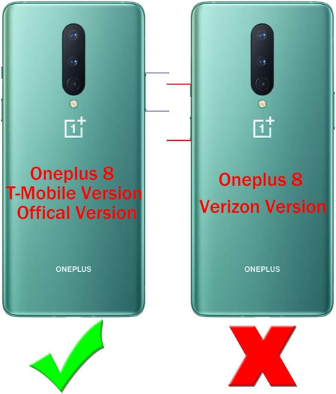 Sucnakp for OnePlus 8 Case - Shock Absorption and Heavy Duty Drop Protection - NOT Fit Verizon Model