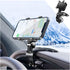 Car Phone Mount, ABS Cell Phone Holder for Car, 1400 Degree Rotation Dashboard Holder for 3 to 7 inches Smartphones