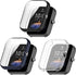 Amazfit Bip 3 Pro/Bip 3 Compatible Screen Protective Case - Soft TPU Ultra-Slim Bumper Shell (3 Pack A)