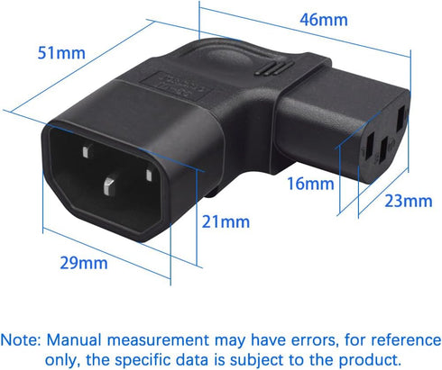 JORINDO IEC320 C14 C13 C14 C13 3 C13 3 C14 3 to AC Power Converter,PDU/UPS Plug to Hole AC Converter