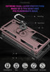 ADDIT for Note 20 Ultra Case - Military-Grade with Stand & Car Mount for Samsung Galaxy Note 20 Ultra 5G, Rose Gold