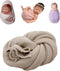 Newborn Photography Stretch Wrap Baby Photo Knitted Blanket Photo Shoot Props Swaddle